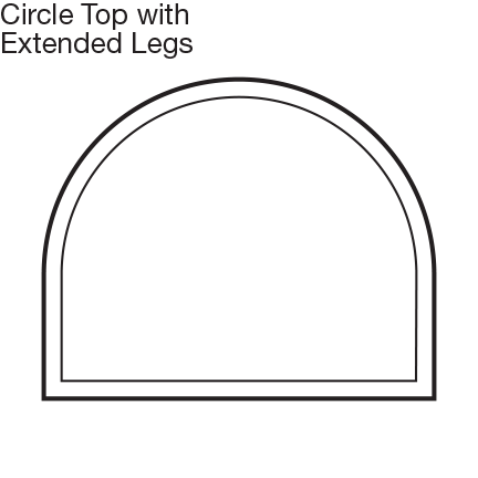 window custom shape shapes circle legs windows specialty configurations styles vinyl options sizing